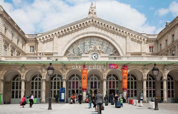 Gare de l'Est de l'exterieur